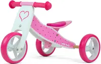 Bicicleta de echilibru Milly Mally - Jake, 2in1, Inima