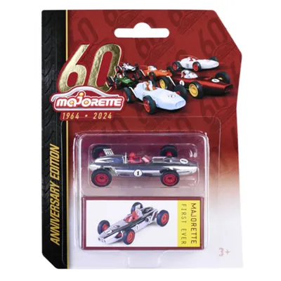 Masina metalica, Majorette, Anniversary Edition 1964-2024, Alb-Gri