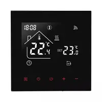 Termostat Wi-Fi pentru incalzirea termica pe gaz BeOk TDR89-WIFI-WPB negru