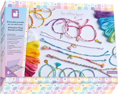 Trusă creativă Janod - 30 de brățări DIY