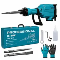 Ciocan Demolator picamer 3500w, 60j, 1800rpm, 16kg, sds-hex 65mm, maner anti-vibratii CAMPION PROFESSIONAL CMP1841`