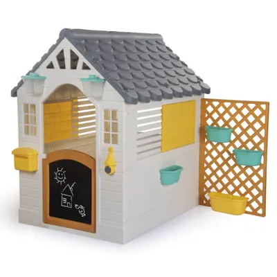 Casuta deluxe pentru copii - pastel
