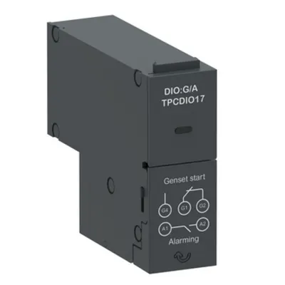 Modul de functionare, TransferPacT, pornire genset si alarma, semnal de iesire