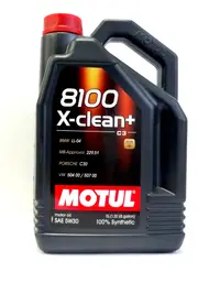 Ulei motor Motul 8100 X-Clean+ 5W30 5L 5L