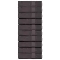 Gossi prosoape de maini, frogn, antracit, 50x100 cm, 360 g/m2, 100%