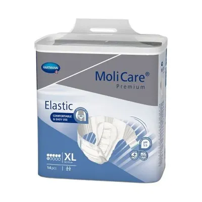 Slip pentru incontinenta MoliCare Premium Elastic marime XL , Hartmann | 14 bucati