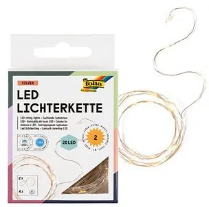 Lumini LED Folia - 2.2 m, 20 buc