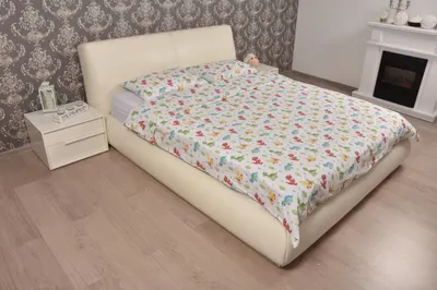 Lenjerie din bumbac pentru pat dublu model dinozauri