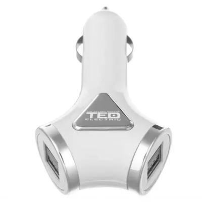 Incarcator auto cu 4 USB Maxim 4.1A, TED