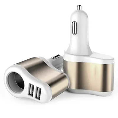 Incarcator auto cu 2 USB 2.1A si adaptor bricheta, TED