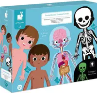 Puzzle educativ Janod - Corp uman