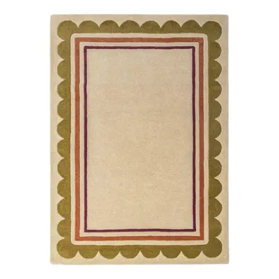 Covor în culoare naturală țesut manual din lână 160x230 cm Lois – Flair Rugs