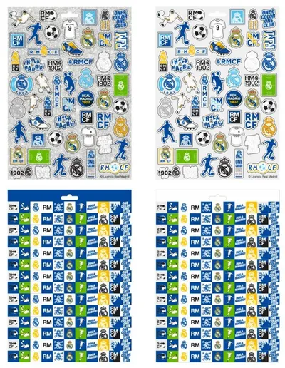 Set de autocolante Cerda Sports: Football - Real Madrid