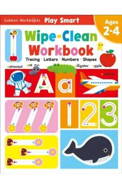 Play Smart Wipe-Clean Workbook Ages 2-4: Tracing, Letters, Numbers, Shapes