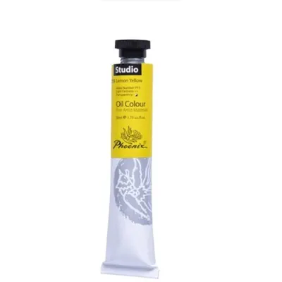 Culoare in Ulei Artist Phoenix, Lemon Yellow, 50 ml