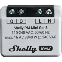 Contor de energie Shelly Plus PM mini GEN3 16A 3800235261613