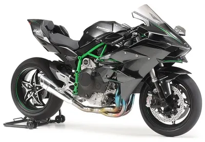 Model de asamblat Tamiya Modern: Motociclete - Motocicletă Kawasaki Ninja H2R