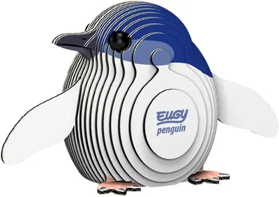 Figurină 3D de asamblat Eugy - Pinguin