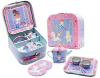 Set de ceai din metal Floss & Rock - Rainbow Fairy, 7 piese
