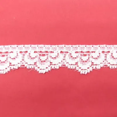 Dantelă elastică model 5540, 1,5cm (rolă 50yarzi ~ 47m)