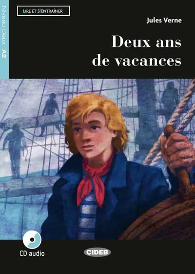 Deux ans de vacances + CD (A2) - Paperback brosat