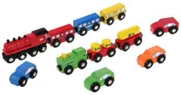 Set vehicule Woody - Masinute si trenulete