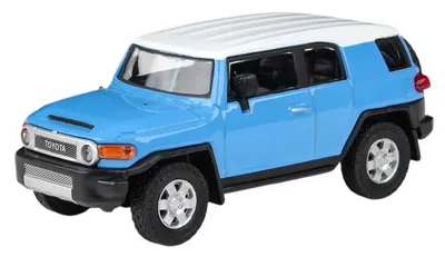 Model de colecție Cararama Modern: Automobile - Toyota FJ Cruiser, Blue