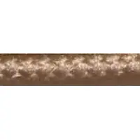 Cordon flexibil 2x0.5 izolatie cu manta textila decorativa Maro sepia-rola 30ml