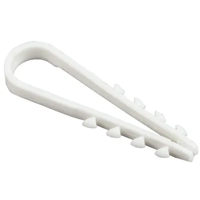 Dowel Brida s UT 5-10mm nylon Alb d=5 mm (100pcs.)