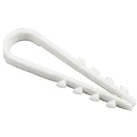 Dowel Brida s UT 5-10mm nylon Alb d=5 mm (100pcs.)