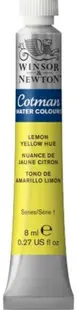 Vopsea de acuarelă Winsor & Newton Cotman - Galben de lămâie, 8 ml