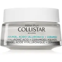 Collistar Attivi Puri Hyaluronic Acid + Ceramides Aquagel cremă-gel hidratant cu efect de strălucire cu acid hialuronic