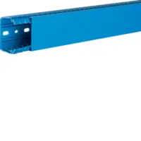 Canal cablu perforat cu capac 40x60, albastru