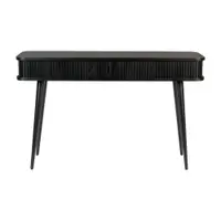 Măsuță tip consolă Zuiver Barbier, lungime 120 cm, negru