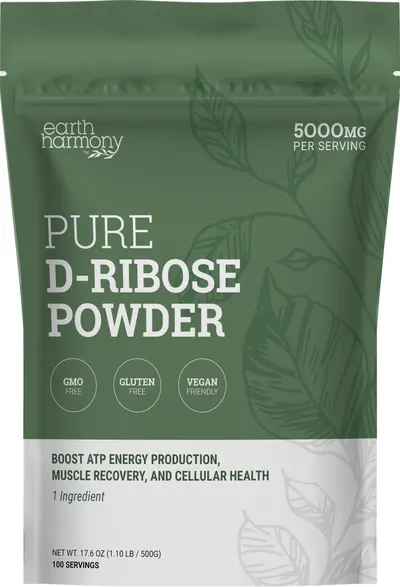 D-Riboză, 500 g, Earth Harmony