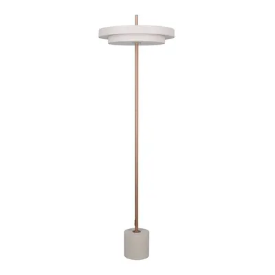 Lampadar fildeș LED cu intensitate reglabilă (înălțime 138 cm) Keaton – Trio