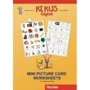 KIKUS Englisch Mini Picture Card Worksheets for vocabulary building