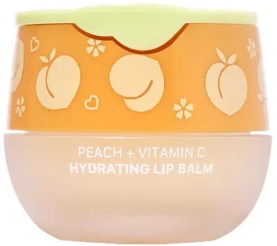 LookAtMe Balsam de buze hidratant cu piersică și vitamina C, 6 g