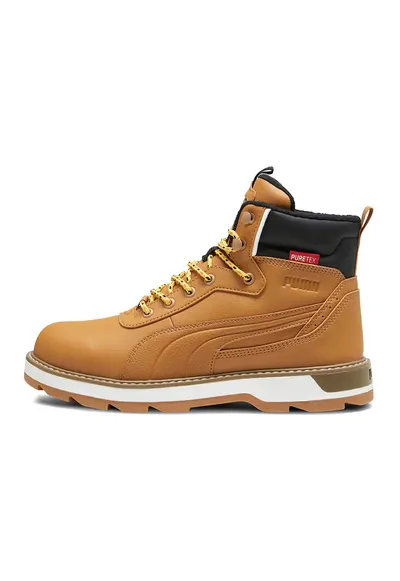 Ghete din piele ecologica Desierto v3 Puretex - Maro camel
