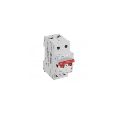 Separator modular - 2P 400 V~ - 100 A - rosu handle