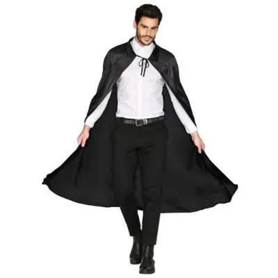 Pelerina neagra 136 cm - marimea 128 cm