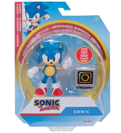 Figurina articulata, Sonic the Hedgehog, S17, Sonic, 10 cm