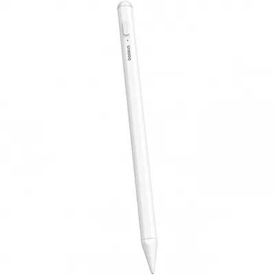 Touch Pen Baseus Smooth Writing 2 Magnetic Series pentru Apple iPad, Versiune Activ, Alb P80015802213-02