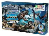 Dioramă cu nisip pentru joacă Nikola Tesla - Dinosaurs, 16 piese
