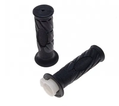 Mansoane moto WM, lungime 122 mm, culoare negru