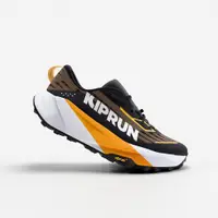 Încălțăminte de alergare trail Kiprun Kipsummit Max portocaliu negru, bărbați