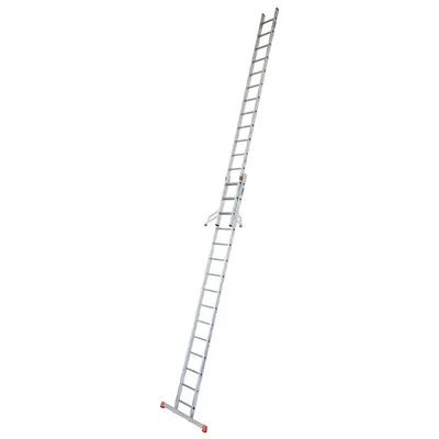 Scara culisanta din aluminiu Monto Fabilo, 2x15 trepte