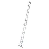 Scara culisanta din aluminiu Monto Fabilo, 2x15 trepte