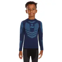 Bluza termica/Firstlayer KILPI Nathan, Albastru Inchis, Copii