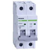 Siguranta automata Ex9BS 2P, 10A, curba B, 4.5kA Noark 102062